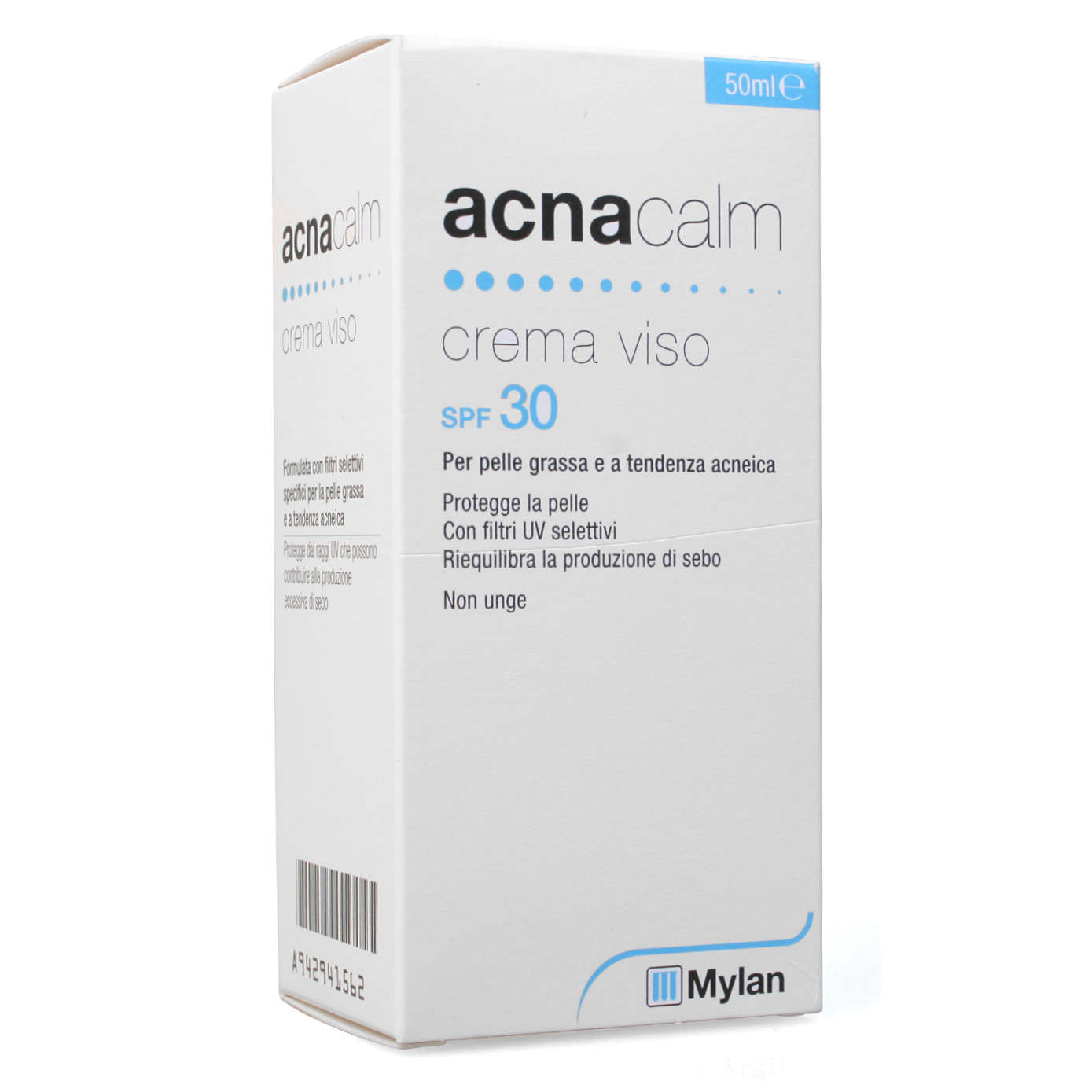 Acnacalm - Crema Viso Idratante per il Trattamento dell'Acne - 50 ml