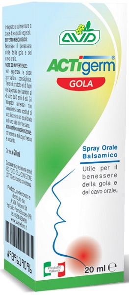 Actigerm Gola - Integratore Spray per Vie Respiratorie - 20 ml