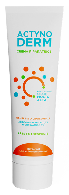 Actynoderm Crema Riparatrice Viso Aree Fotoesposte SPF50+ 30 ml