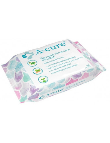 A+CURE STRUCCANTE MICELLARE POCKET MAXI 20 SALVIETTE