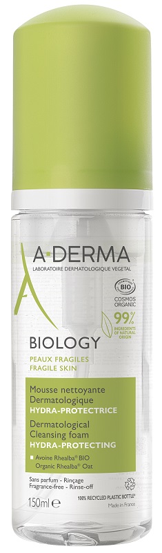 A-Derma Biology - Mousse Viso Detergente - 150 ml
