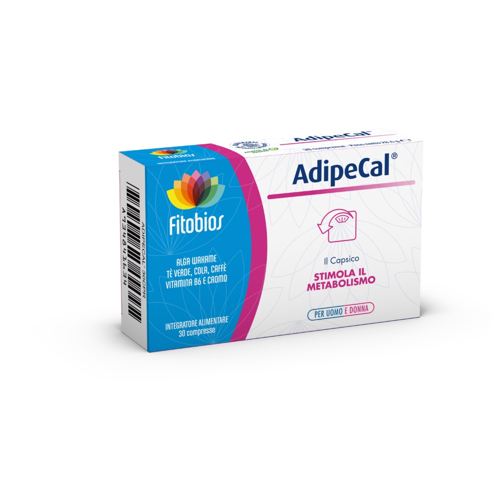 Adipecal Integratore Metabolismo 30 Compresse