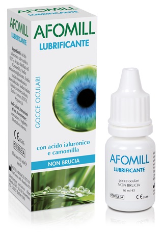 Afomill Lubrificante - Collirio per Occhi Secchi - 10 ml