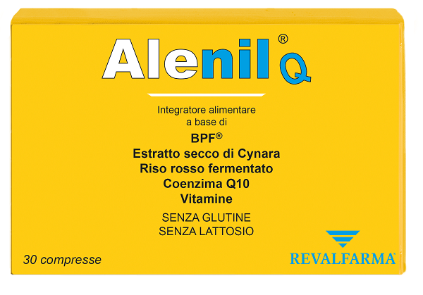 Alenil Q - Integratore per il Controllo del Colesterolo - 30 Compresse