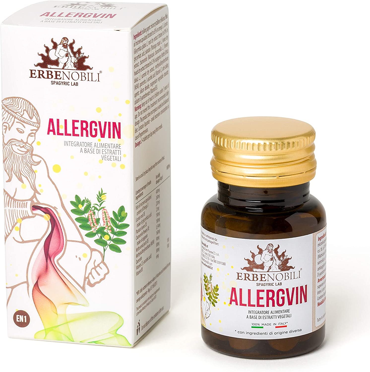 Allergivin Integratore per Allergie 60 Compresse