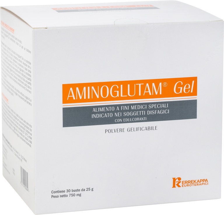 Aminoglutam Gel - Alimento a Fini Medici Speciali Proteico - 30 Bustine