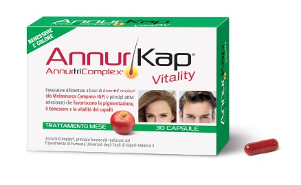 Annurkap Vitality Integratore Capelli 30 Capsule