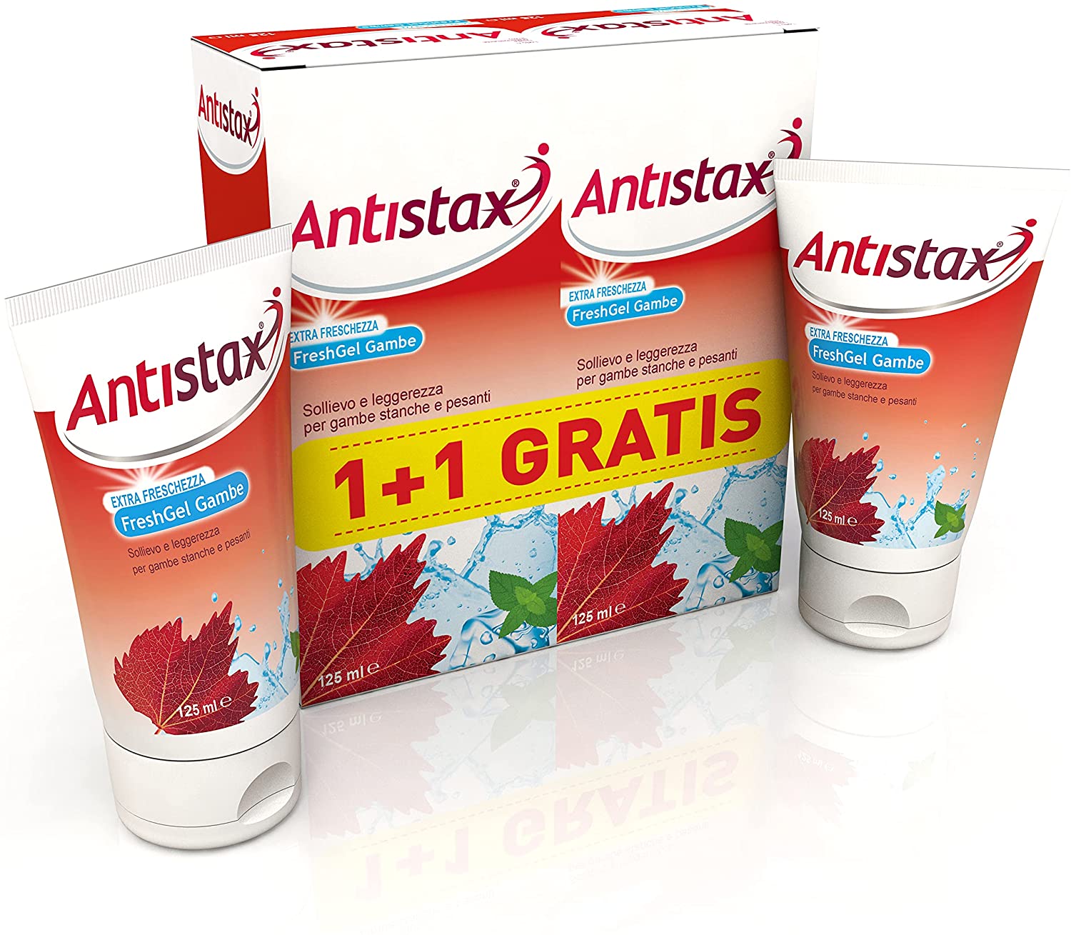 Antistax Extra Fresh - Gel Fresco Gambe Pesanti - Bipack 2 x 125 ml