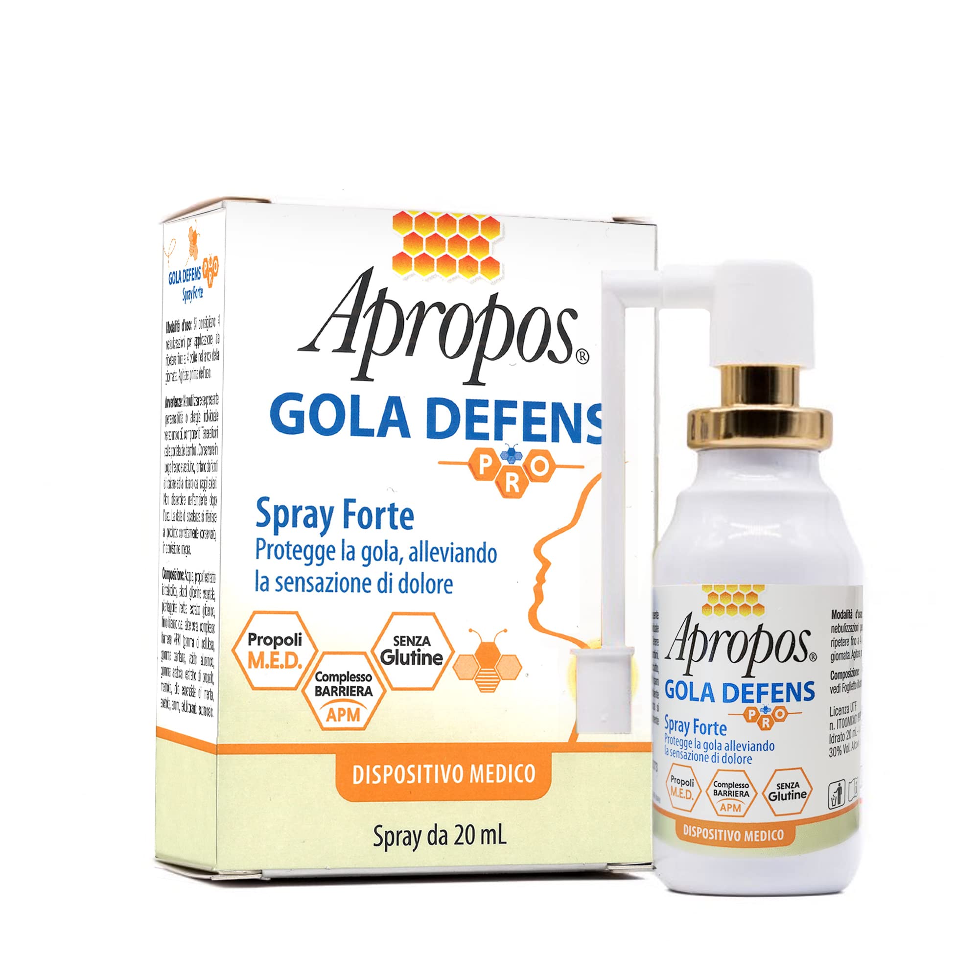 Apropos Gola Defens Pro Spray Forte Integratore 20 ml