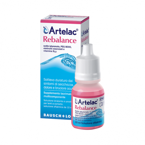 Artelac Rebalance Collirio Lubrificante Occhi Secchi 10 ml