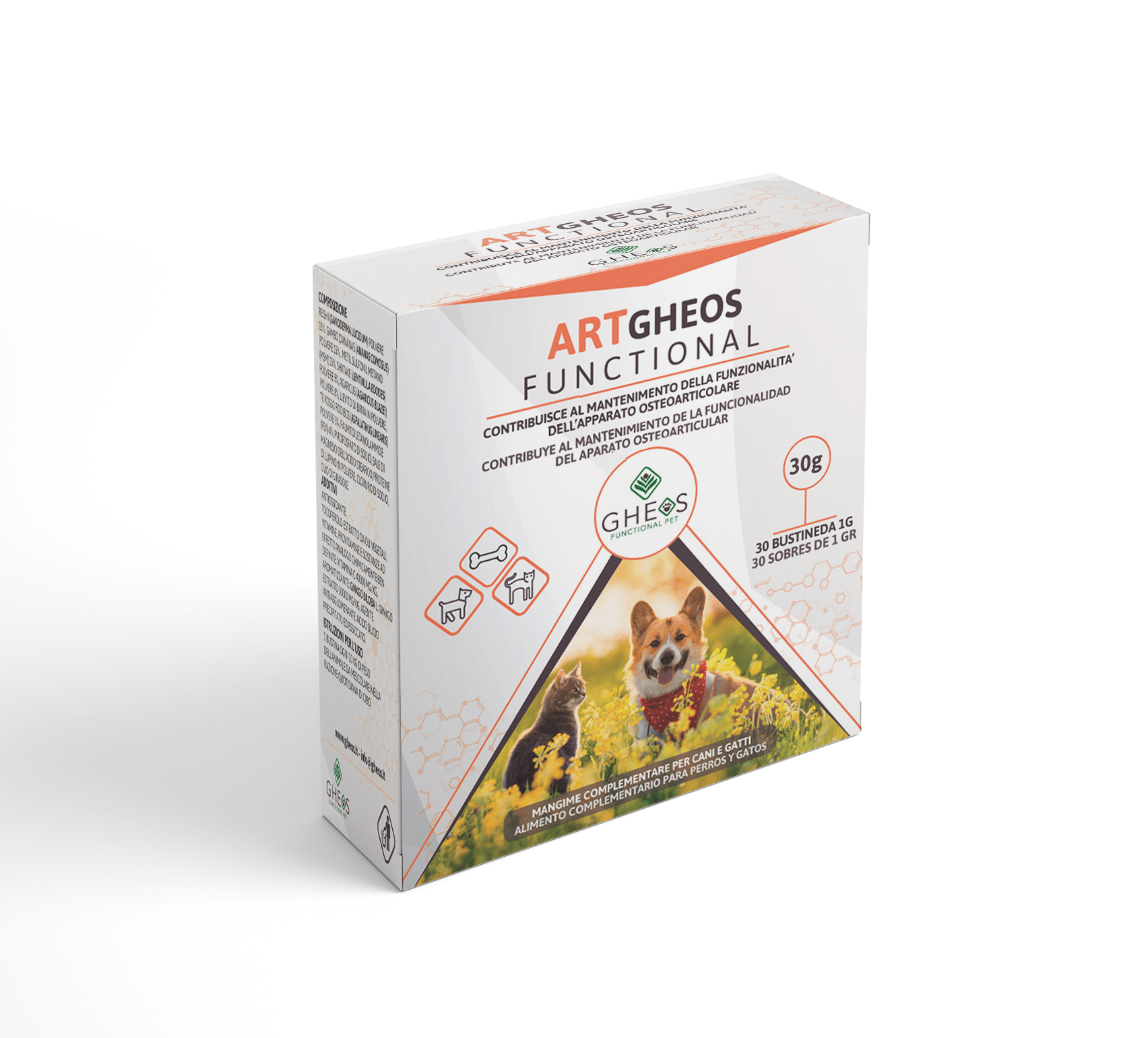 Artgheos Functional Mangime Complementare Benessere Ossa 30 Buste