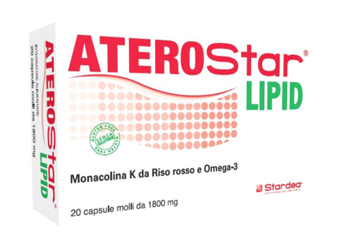 Aterostar Lipid - Integratore Controllo Colesterolo - 20 Capsule Molli