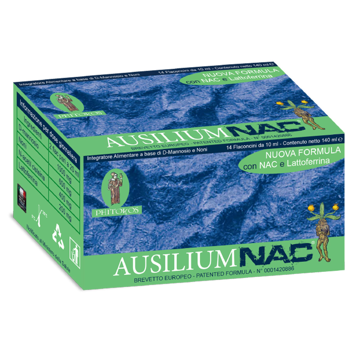 Ausilium Nac Integratore per Vie Urinarie 14 Flaconcini