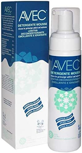 Avec Detergente Mousse Lenitivo Pelle Sensibile 200 ml