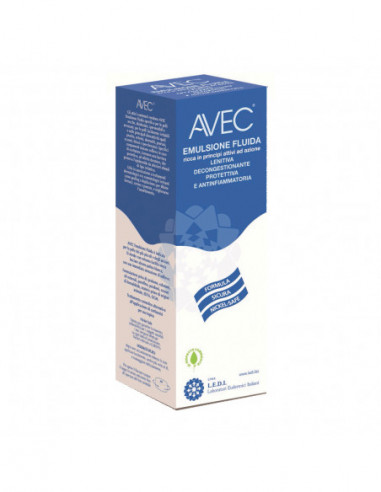 Avec Emulsione Fluida Lenitiva Pelle Secca 200 ml