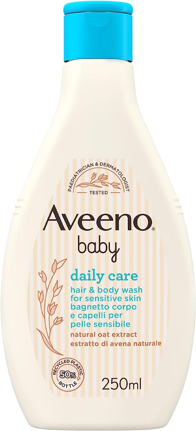 Aveeno Baby Bagnetto Testa Piedi Detergente 250 ml