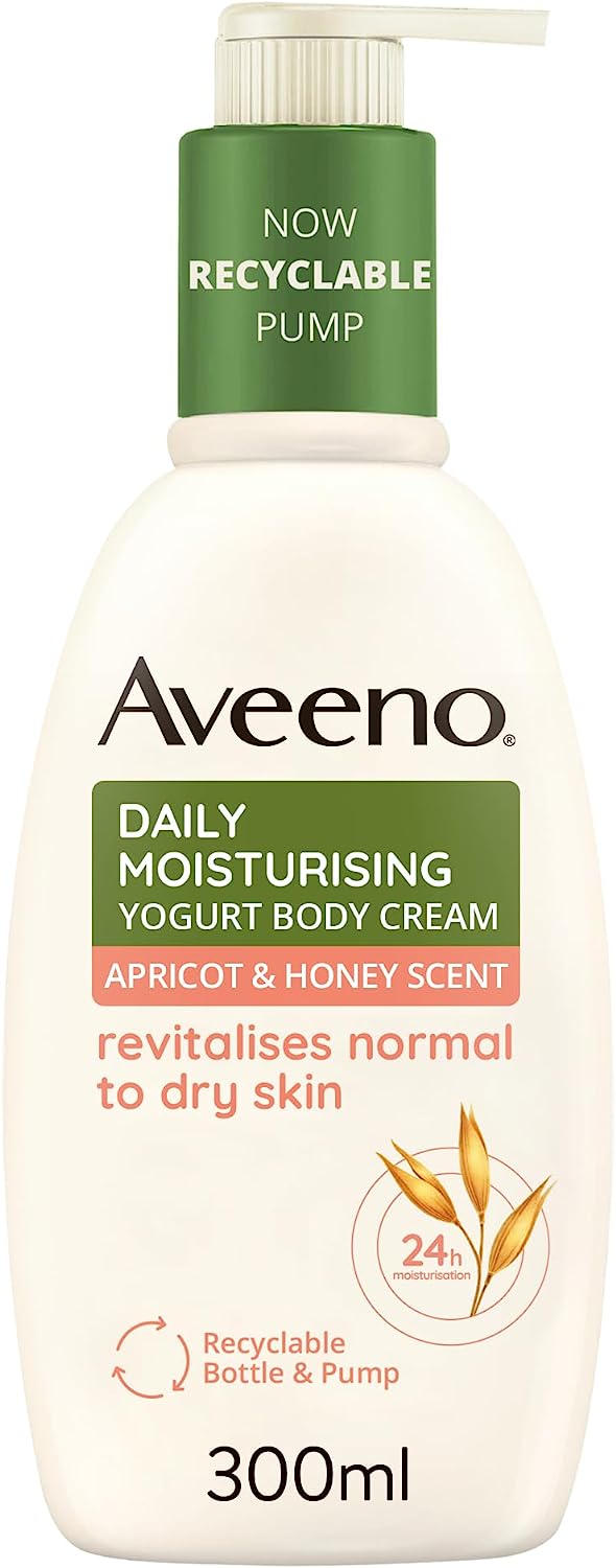 Aveeno Crema Corpo Yogurt Albicocca e Miele 300 ml