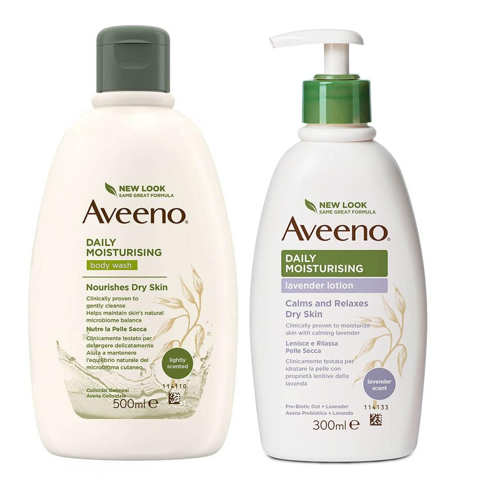AVEENO PN BUNDLE BAGNO DOCCIA 500 ML + AVEENO CREMA IDRATANTE LAVANDA 300 ML