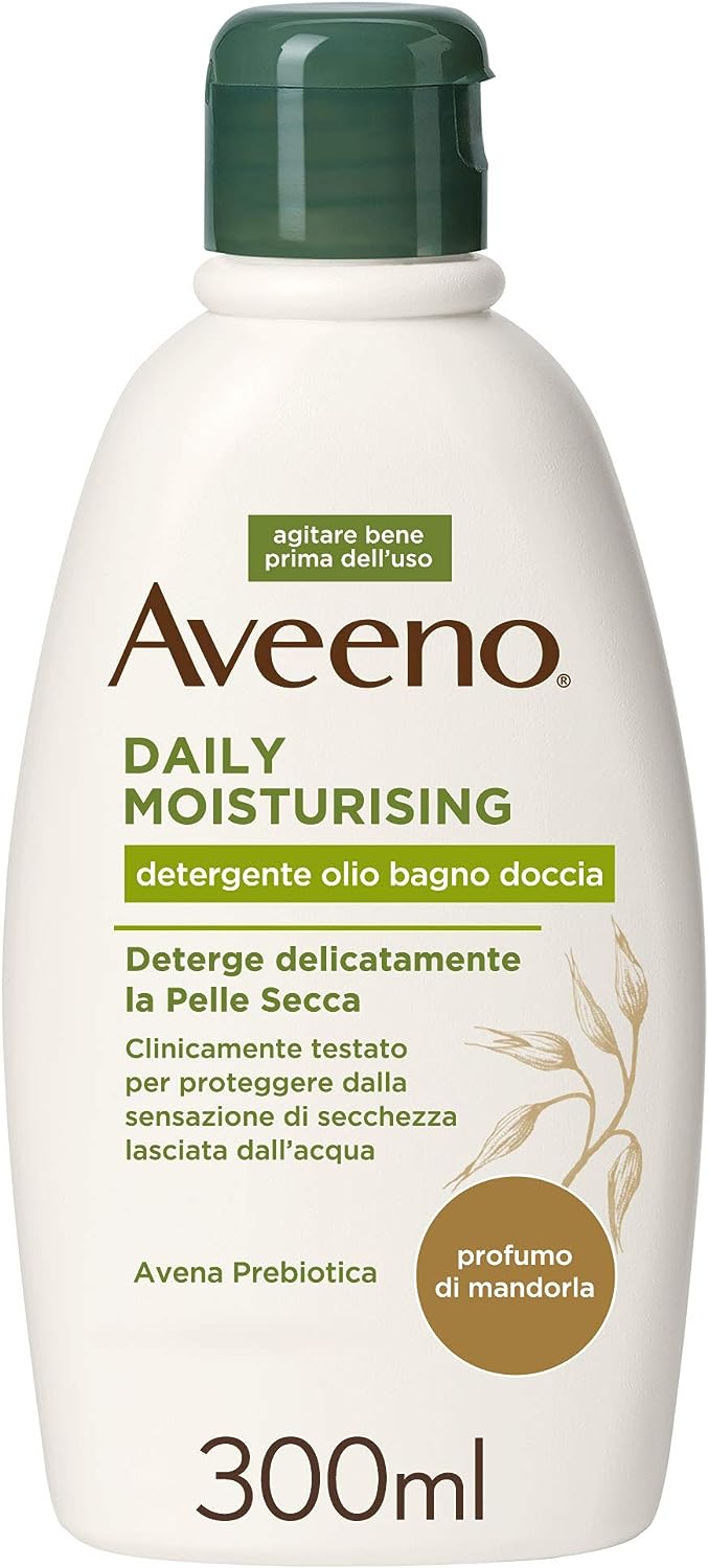 Aveeno Olio Detergente per Pelle Sensibile 300 ml