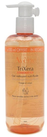 Avene Trixera - Gel Detergente Viso e Corpo Nutritivo - 500 ml
