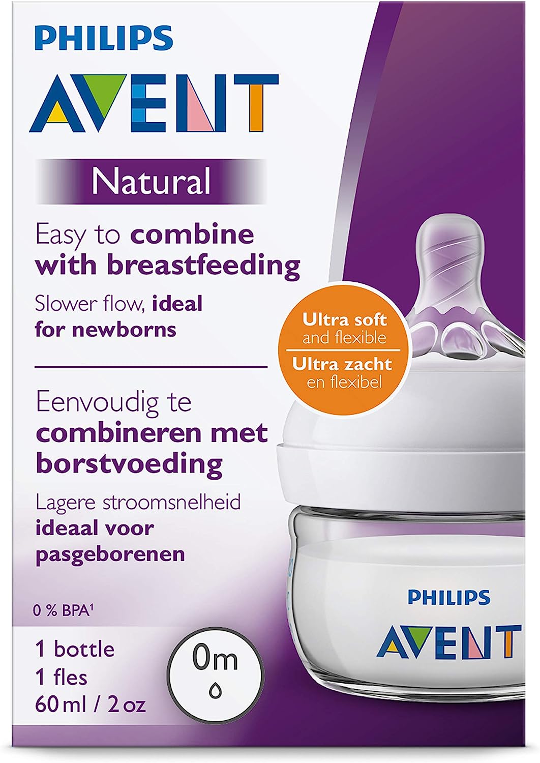 Avent Natural Biberon 60 ml