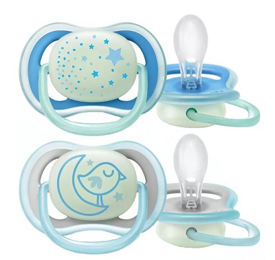 Avent Ultra Air Night Succhietto Bambino 6-18m 2 Pezzi
