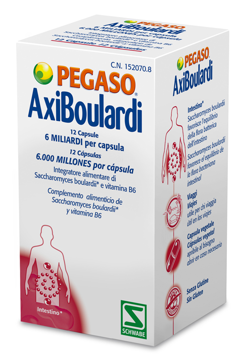 AxiBoulardi - Integratore per l'Equilibrio della Flora Batterica - 12 Capsule