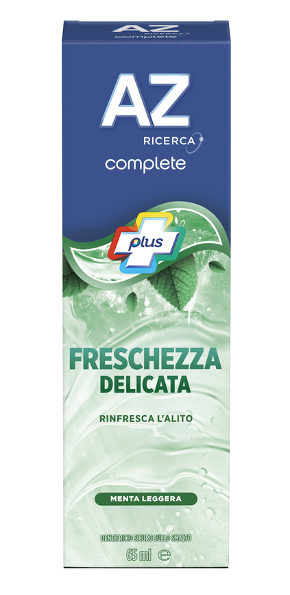 AZ Complete - Dentifricio Freschezza Delicata - 65 ml