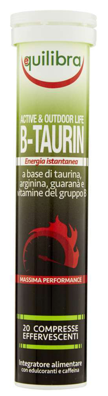 B-Taurin Integratore Energetico 20 Compresse Effervescenti