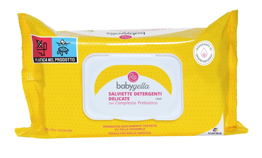 Babygella - Salviette Detergenti Delicate - 72 Pezzi