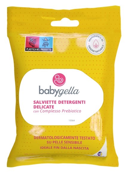 Babygella - Salviette Detergenti Delicate - 15 Pezzi