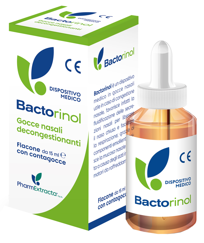 Bactorinol - Gocce Nasali Decongestionanti - 15 ml
