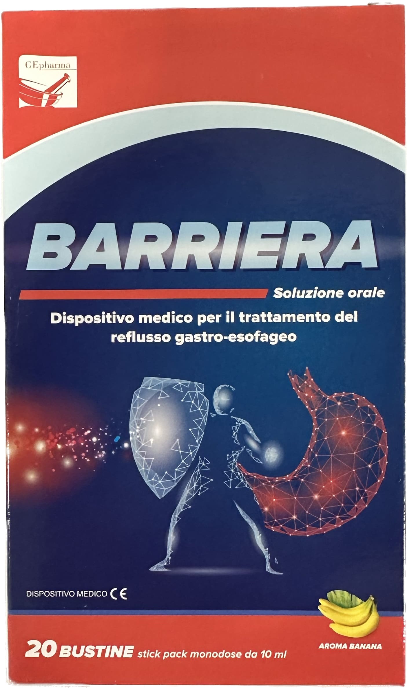 Barriera Trattamento del Reflusso Gastrico 20 Bustine