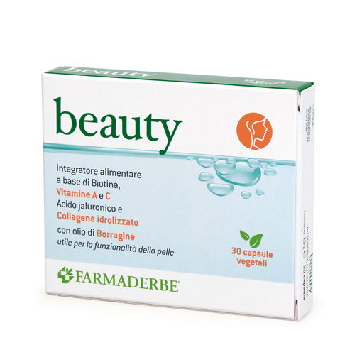 Beauty Integratore Benessere Pelle 30 Capsule