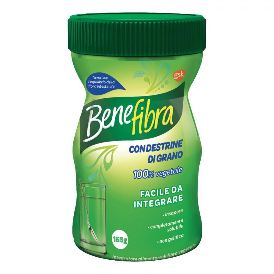 Benefibra Polvere - Integratore per l'Equilibrio della Flora Intestinale - 155 g