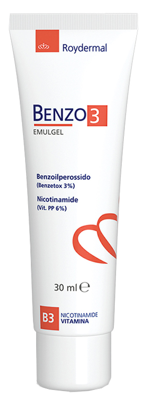Benzo 3 Emulgel per Pelle Acneica 30 ml