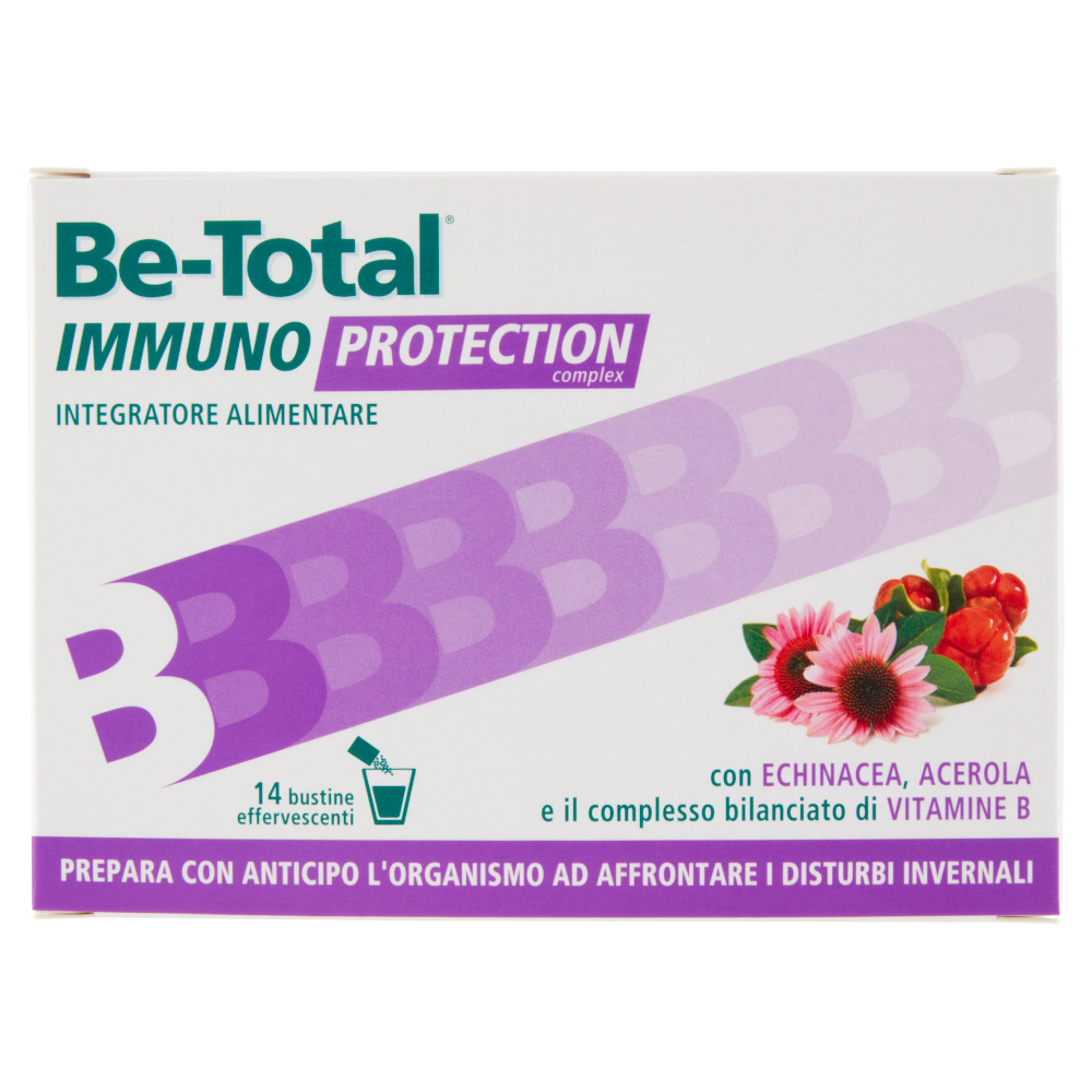 Be-Total Immuno Protection - Integratore Difese Immunitarie - 14 Bustine