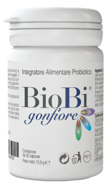Biobi Gonfiore Integratore Probiotico 30 Capsule