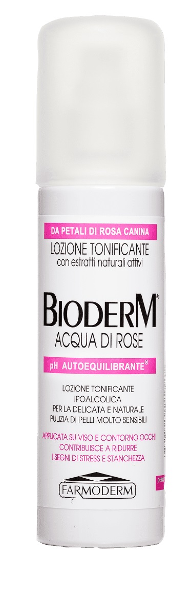 Bioderm Acqua di Rose Lozione Tonificante Pelle Delicata 125 ml