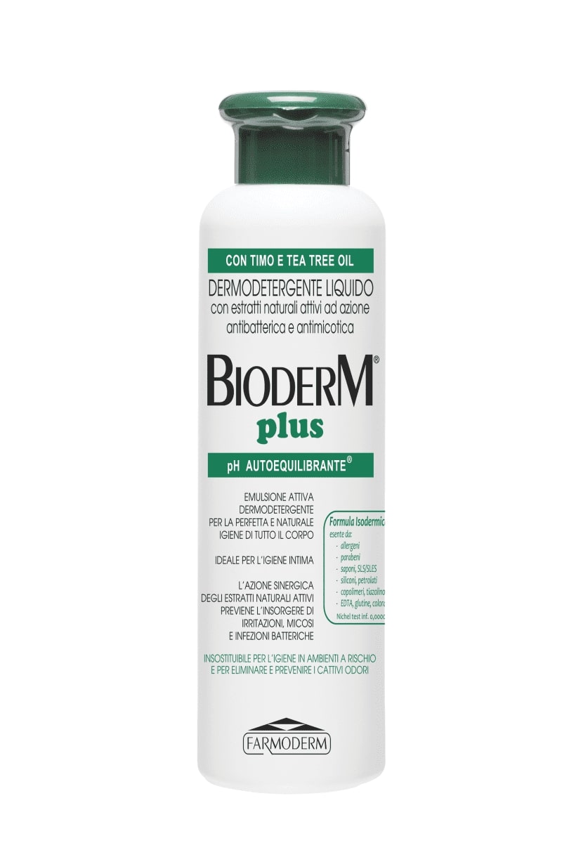 Bioderm Plus Antibatterico Detergente Corpo 250 ml