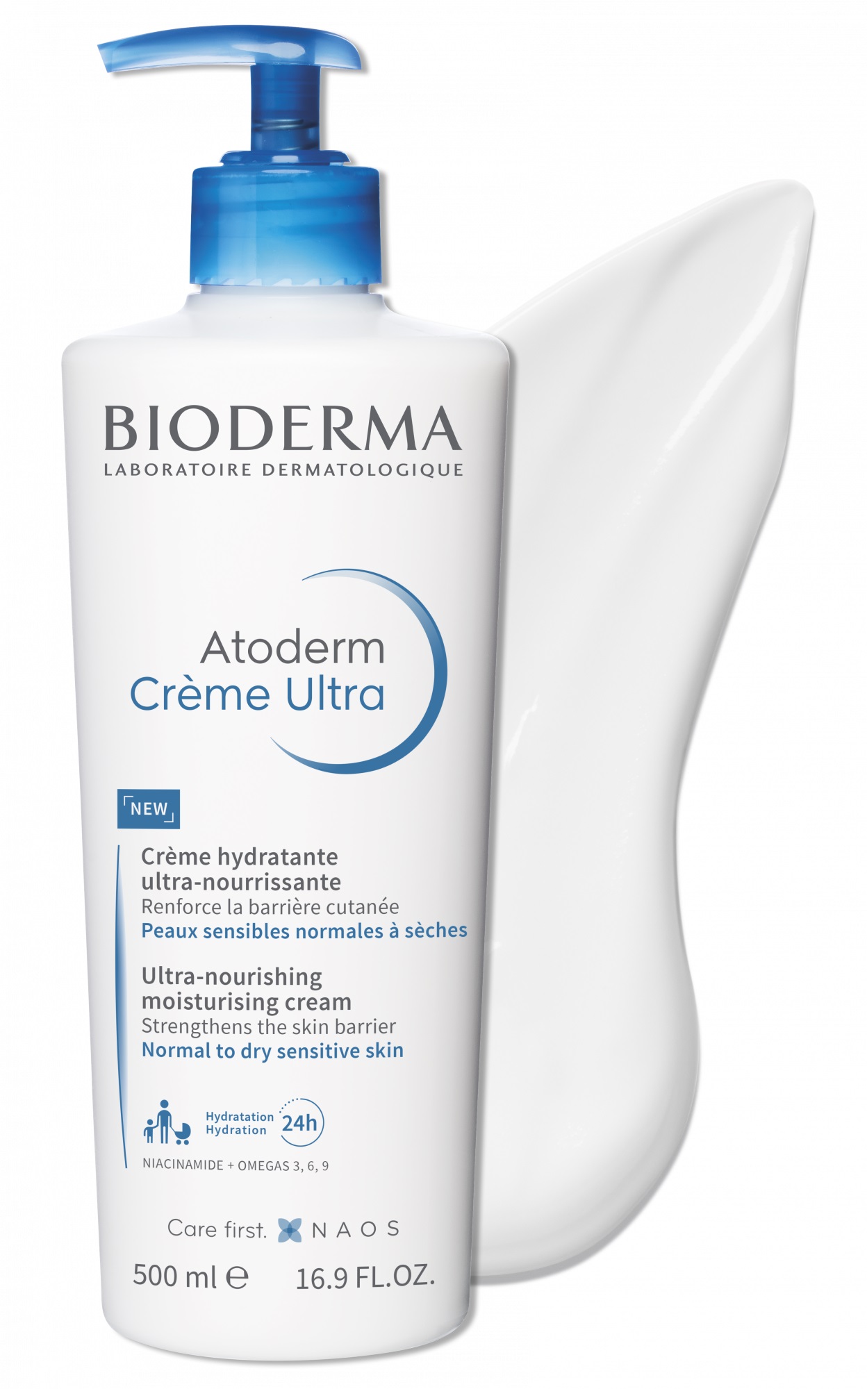 Bioderma Atoderm Creme Ultra - Crema Corpo Idratante - 500 ml