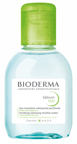 Bioderma Sebium H2O - Soluzione Micellare Detergente Purificante per Pelli Miste e Grasse - 100 ml