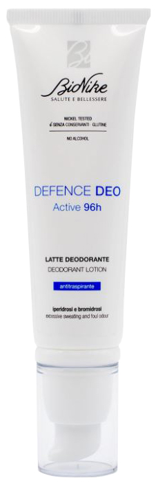 BioNike Defence Deo Active 96H Latte Deodorante 50 ml