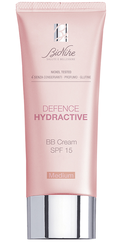 BioNike Defence Hydractive BB - Crema Viso Colorazione Medium - 40 ml
