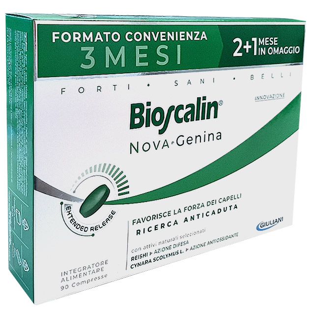 Bioscalin Nova Genina - Integratore per Capelli Deboli - 90 Compresse