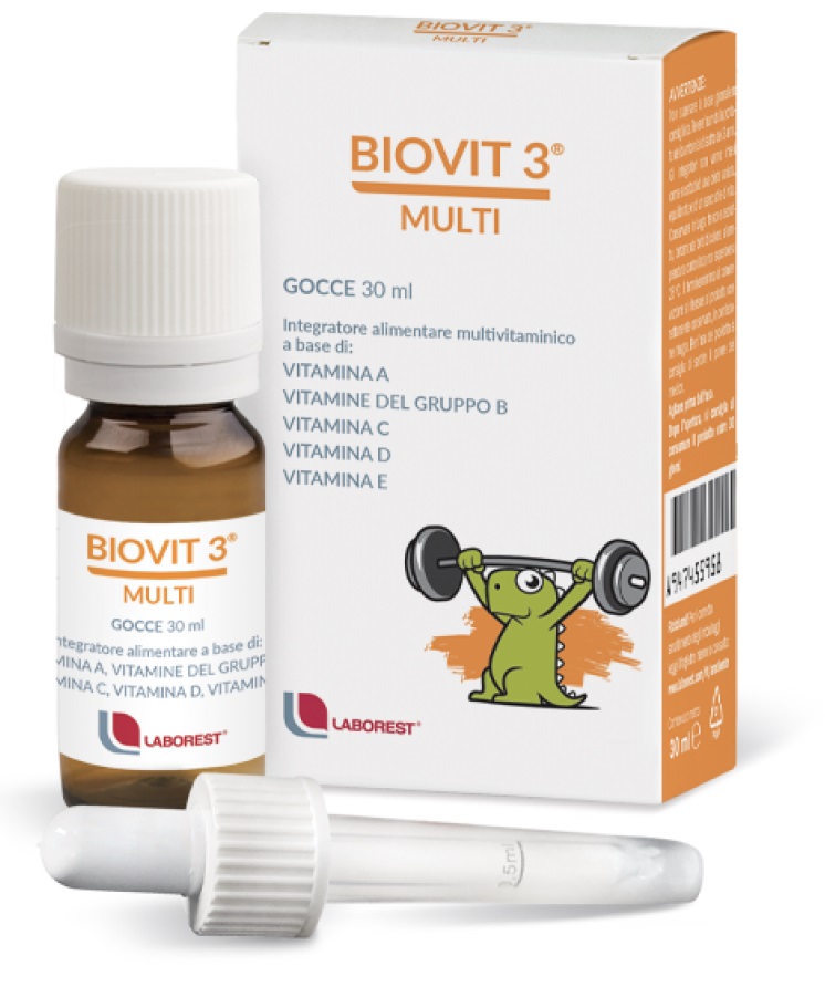 Biovit 3 Multi - Integratore per Sistema Immunitario - Gocce 30 ml