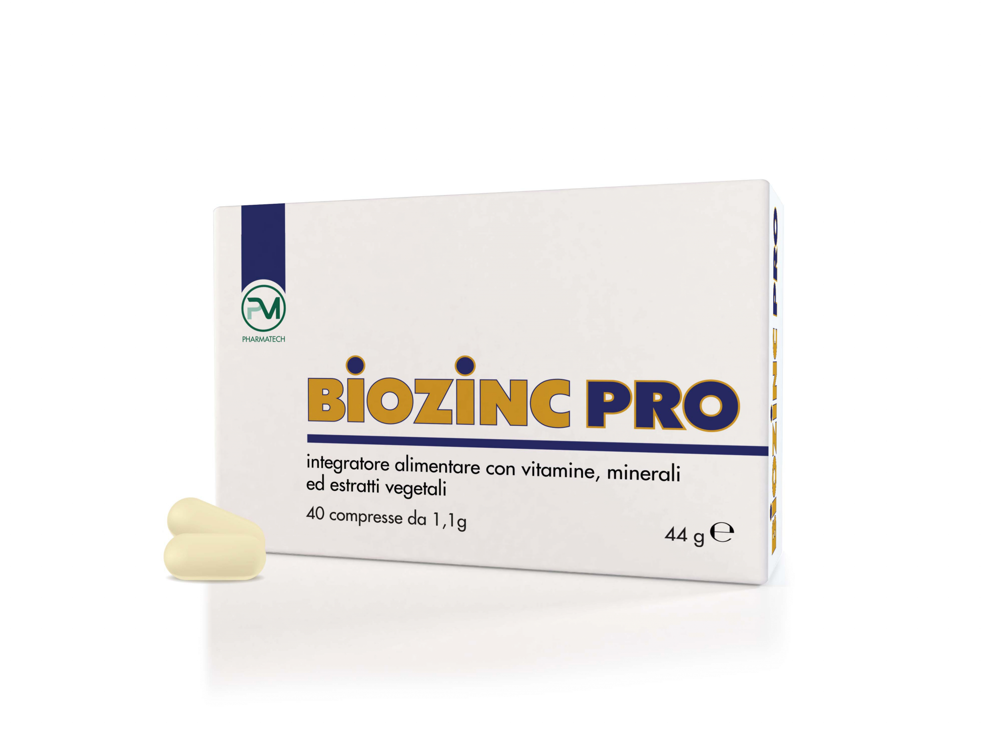 Biozinc Pro Integratore per Capelli Unghie e Prostata 40 Compresse