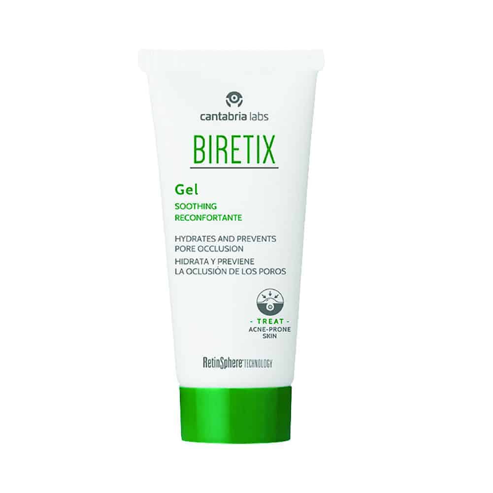 Biretix Gel Viso Esfoliante e Lenitivo per Cute Acneica 50 ml
