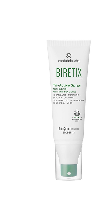 Biretix Triactive Spray Corpo Purificante per Pelle Acneica 100 ml