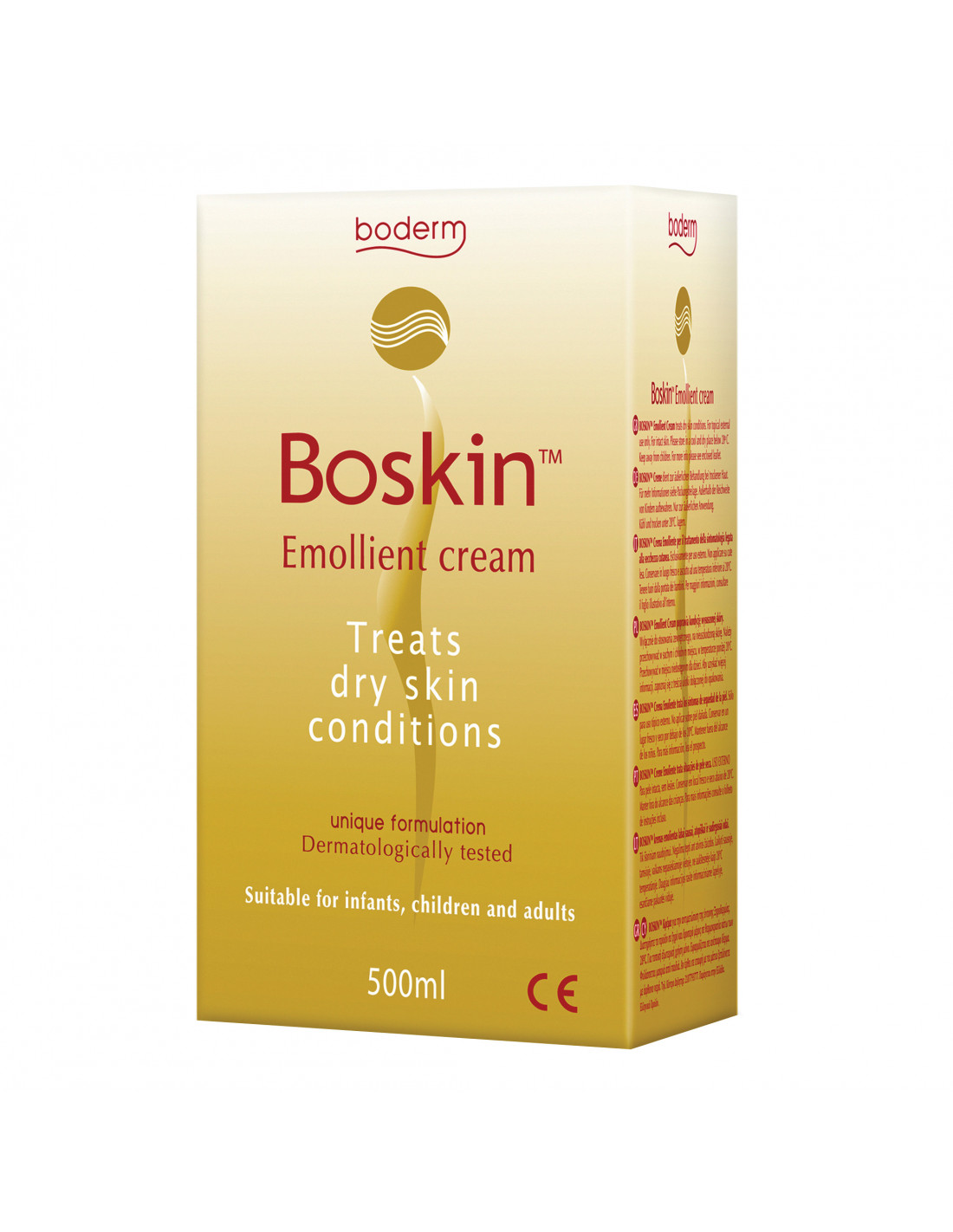 Boskin Crema Emolliente Viso e Corpo 500 ml